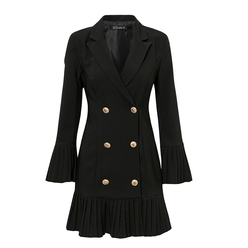 Sophisticated Blazer-Style Dress – Perfect Blend of Power & Elegance