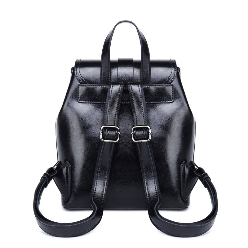 Stylish Women’s Leather Backpack – Travel & Casual Use