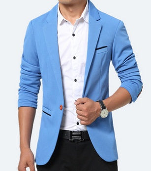 Stylish Autumn Leisure Blazer – Comfortable Men’s Casual Jacket