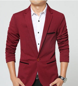 Stylish Autumn Leisure Blazer – Comfortable Men’s Casual Jacket