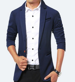 Stylish Autumn Leisure Blazer – Comfortable Men’s Casual Jacket
