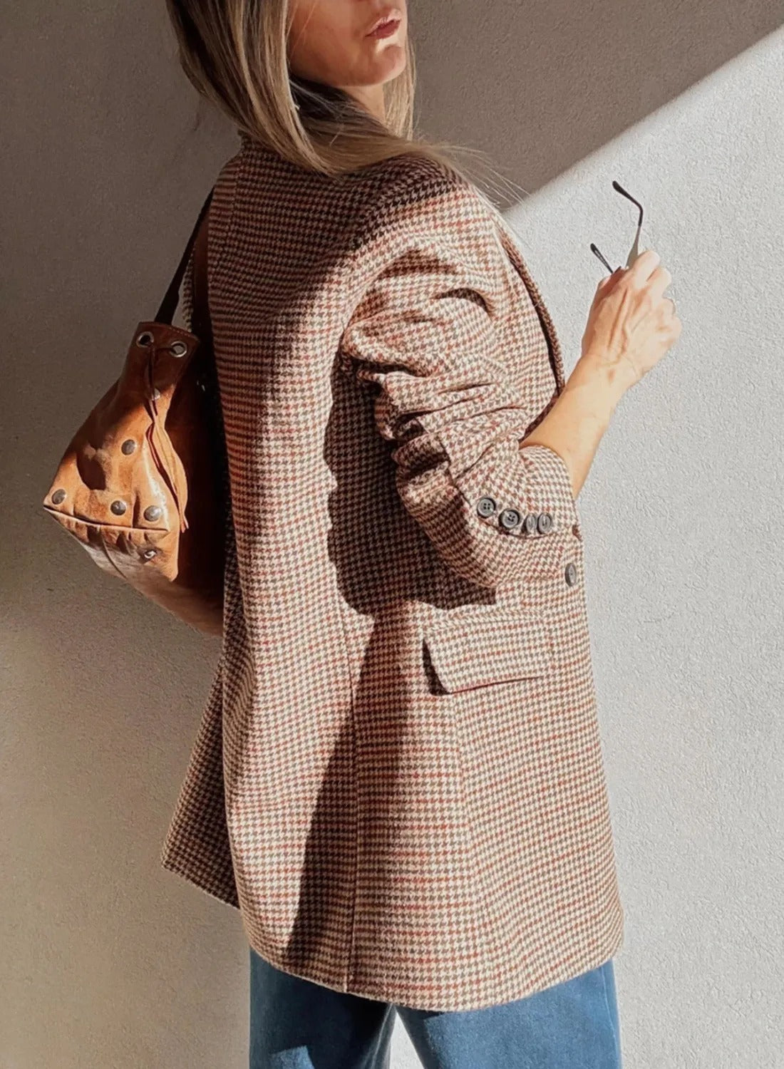 Classic Brown Blazer for Women – Effortless Everyday Sophistication