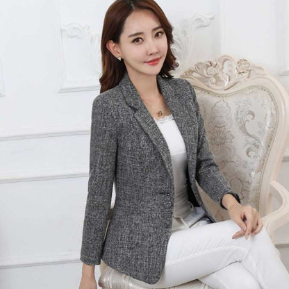 Trendy Plus Size Blazer – Perfect Everyday Long-Sleeve Look
