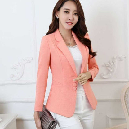 Trendy Plus Size Blazer – Perfect Everyday Long-Sleeve Look